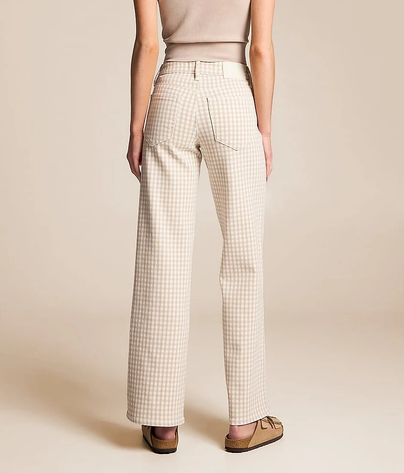 Blake Dad Gingham Stretch Jean