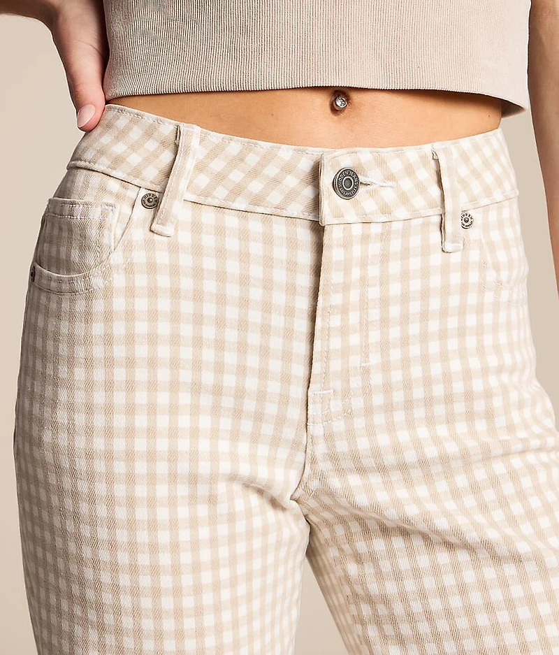 Blake Dad Gingham Stretch Jean