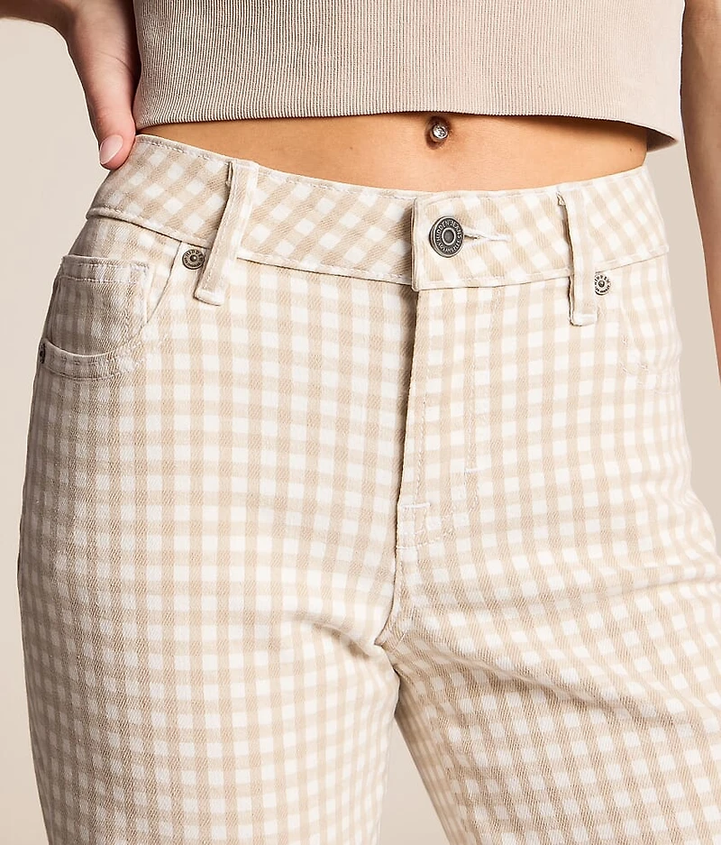 Blake Dad Gingham Stretch Jean