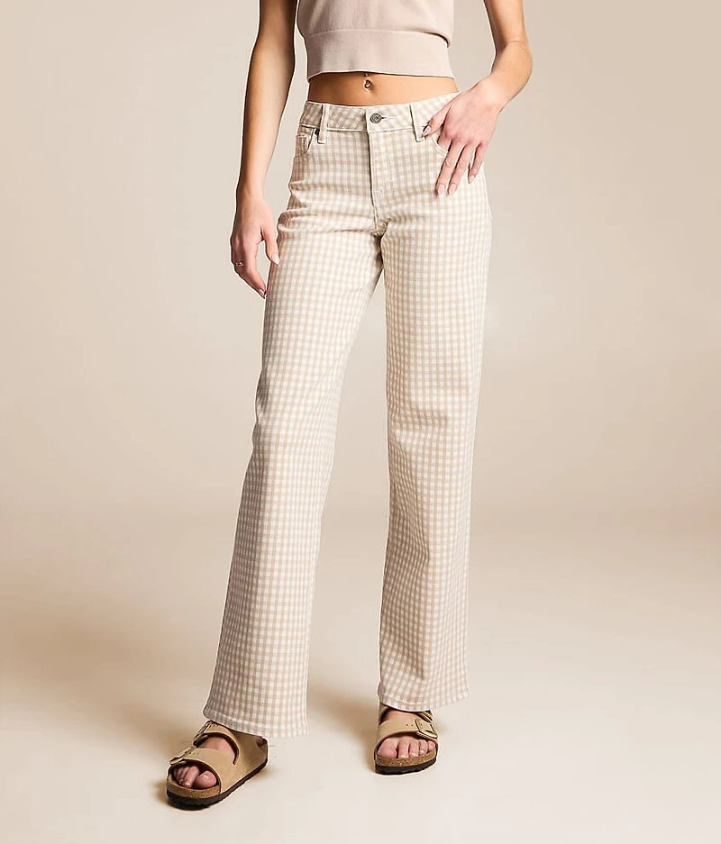 Blake Dad Gingham Stretch Jean