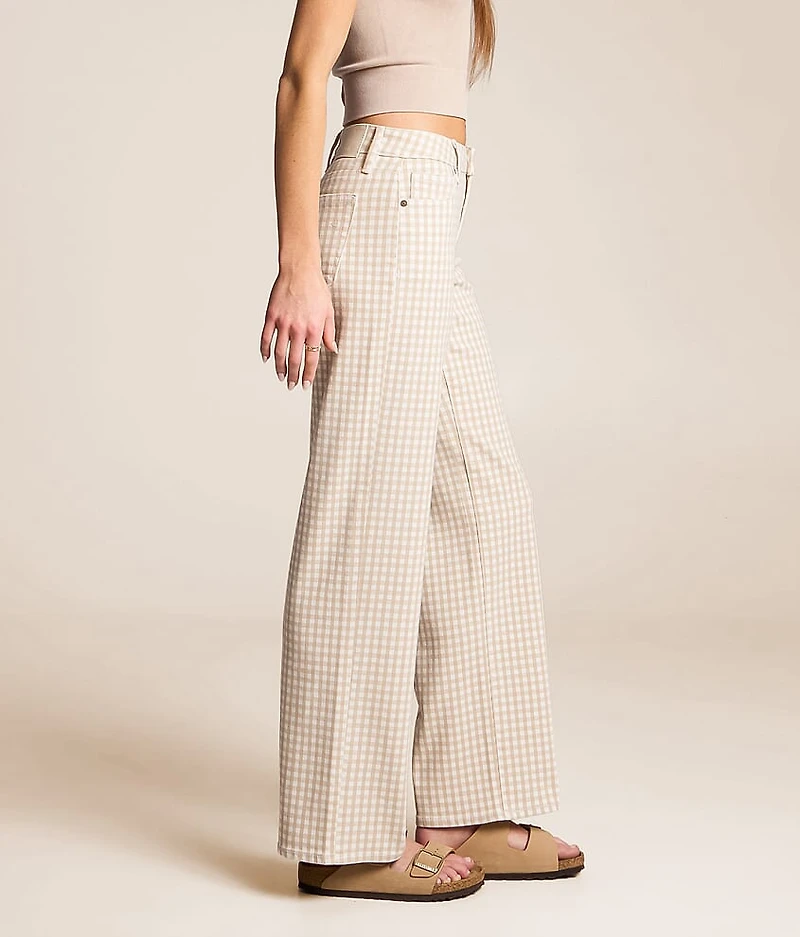 Blake Dad Gingham Stretch Jean