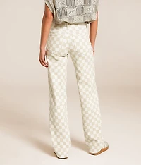 Blake Dad Checkered Stretch Jean