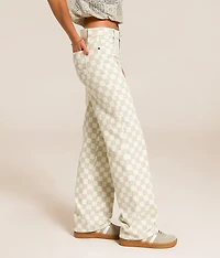 Blake Dad Checkered Stretch Jean