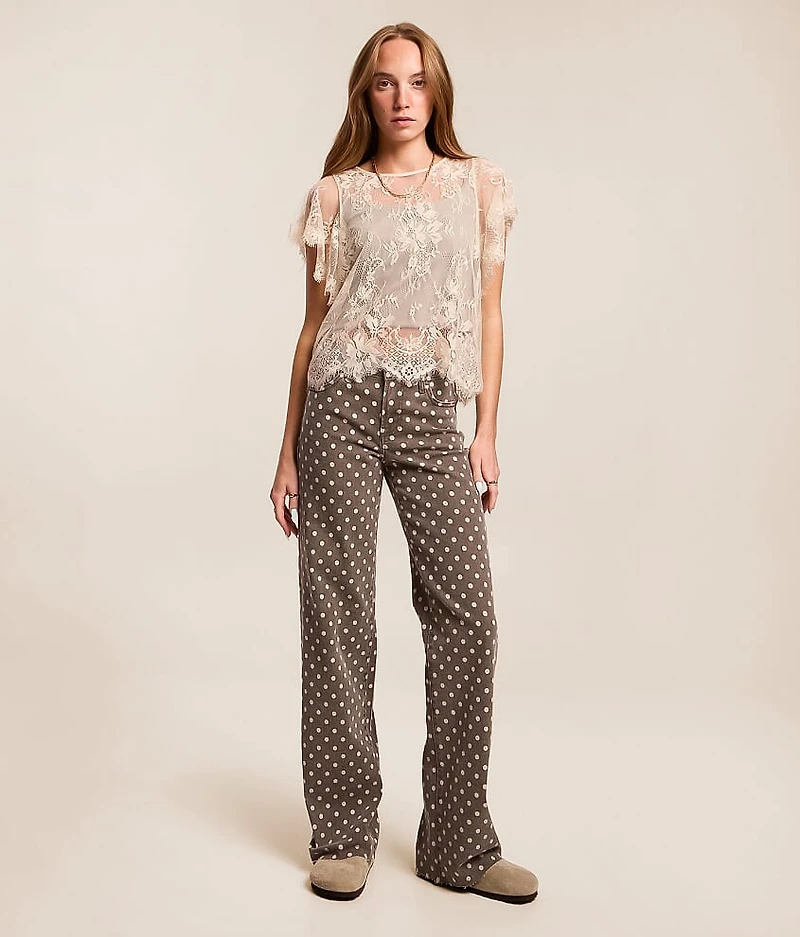 Blake Polka Dot Dad Stretch Jean