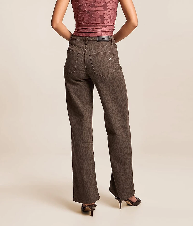 Logan Cheetah Dad Stretch Jean