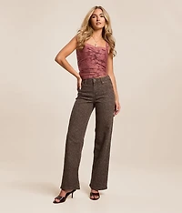 Logan Cheetah Dad Stretch Jean