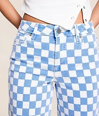 Logan Dad Checkered Stretch Jean