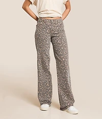 Blake Dad Cheetah Rhinestone Stretch Jean