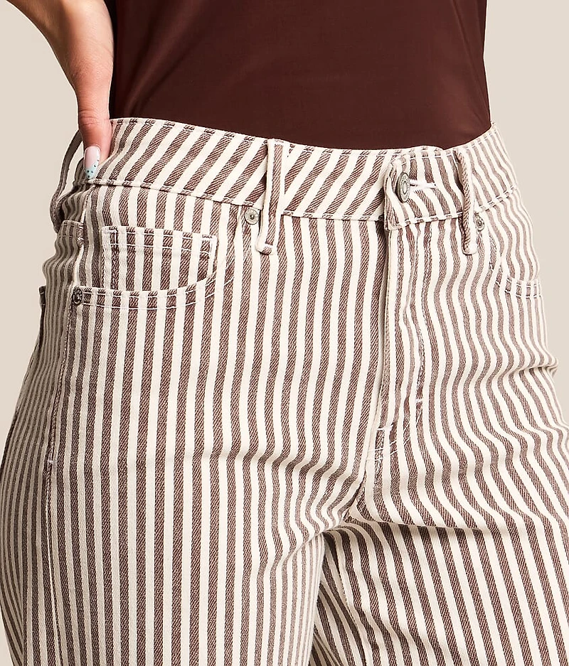 Sloane Dad Striped Stretch Jean