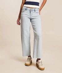 Blake Cropped Wide Leg Stretch Jean