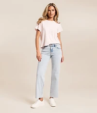 Blake Cropped Straight Stretch Jean