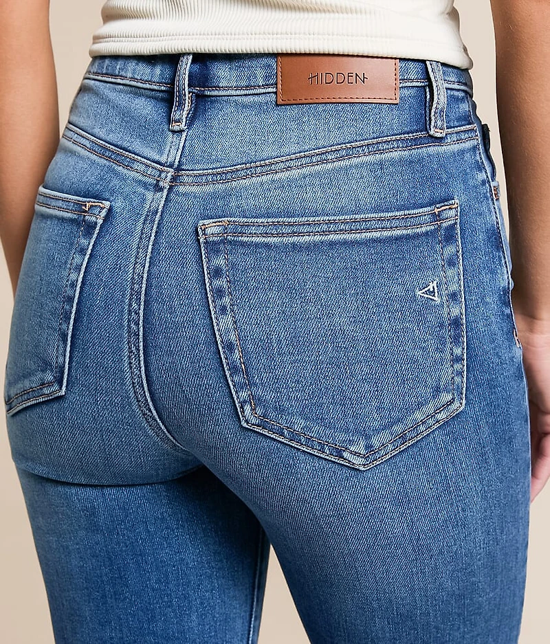 Tracey Cropped Straight Stretch Cuffed Jean
