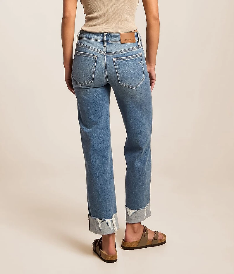 Blake Cropped Straight Stretch Jean