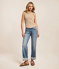 Blake Cropped Straight Stretch Jean