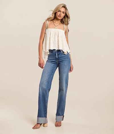 Sloane Classic Straight Stretch Jean