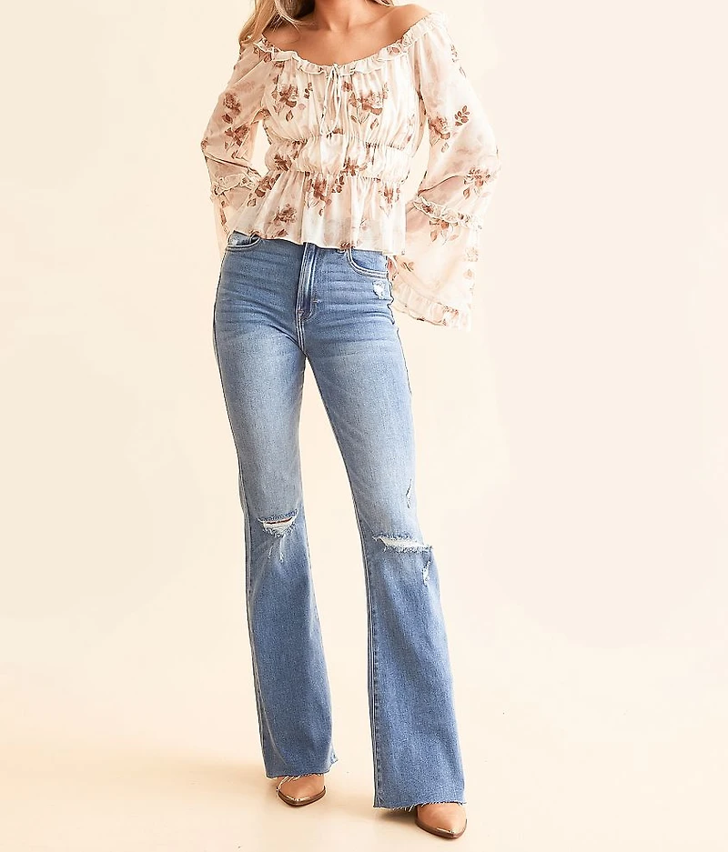 HIDDEN Happi Flare Stretch Jean