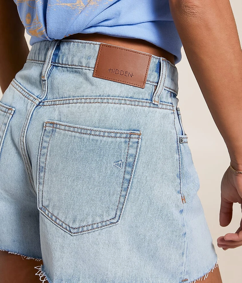 Ava A-Line Denim Short