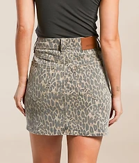 Peyton Cheetah Stretch Skirt