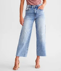 Nori Cropped Wide Leg Stretch Jean