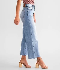 Nori Cropped Wide Leg Stretch Jean