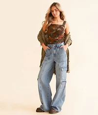 Nori Wide Leg Cargo Jean
