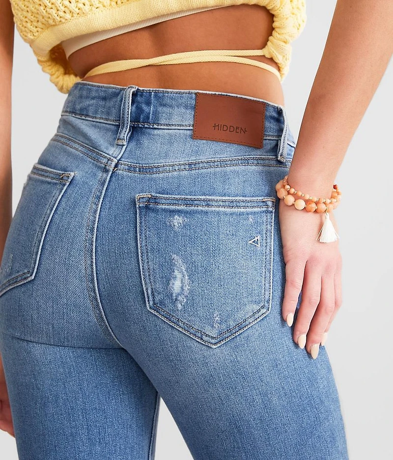Happi Cropped Split Flare Stretch Jean