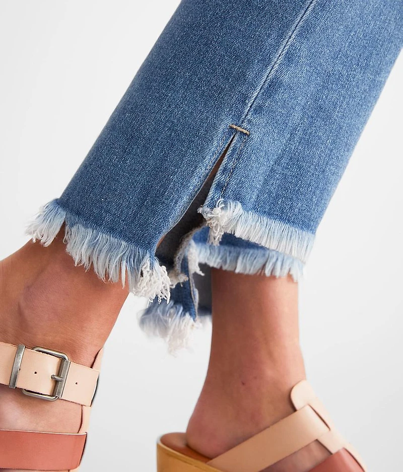 Happi Cropped Split Flare Stretch Jean