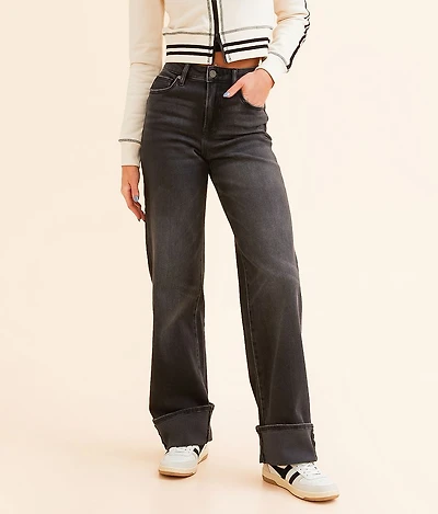 Logan Dad Stretch Cuffed Jean