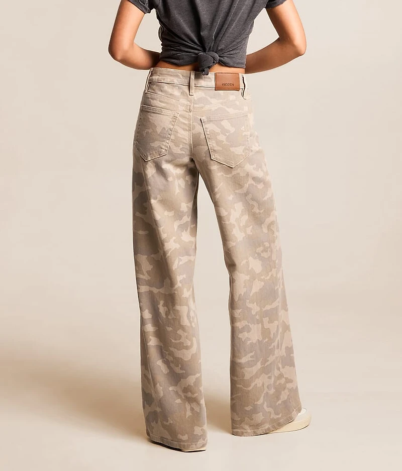 Nori Camo Wide Leg Stretch Jean
