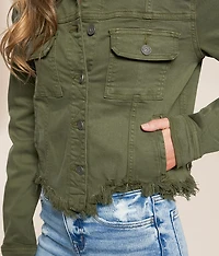 Destructed Denim Jacket
