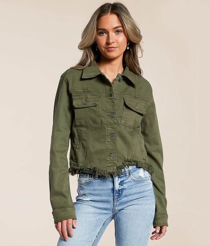 Destructed Denim Jacket