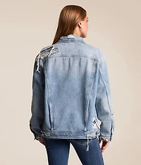 Destructed Denim Jacket