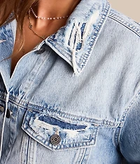 Destructed Denim Jacket