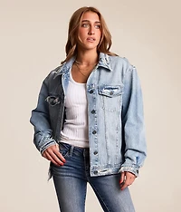 Destructed Denim Jacket