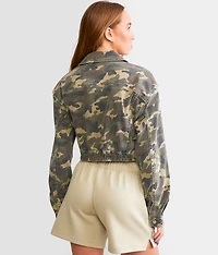 Camo Denim Jacket
