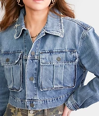 Cropped Denim Jacket