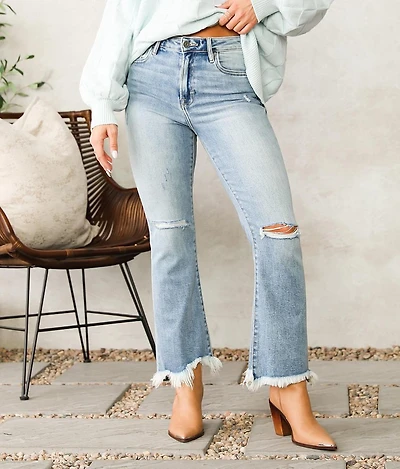 Happi Cropped Flare Stretch Jean