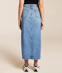 Peyton Denim Maxi Skirt