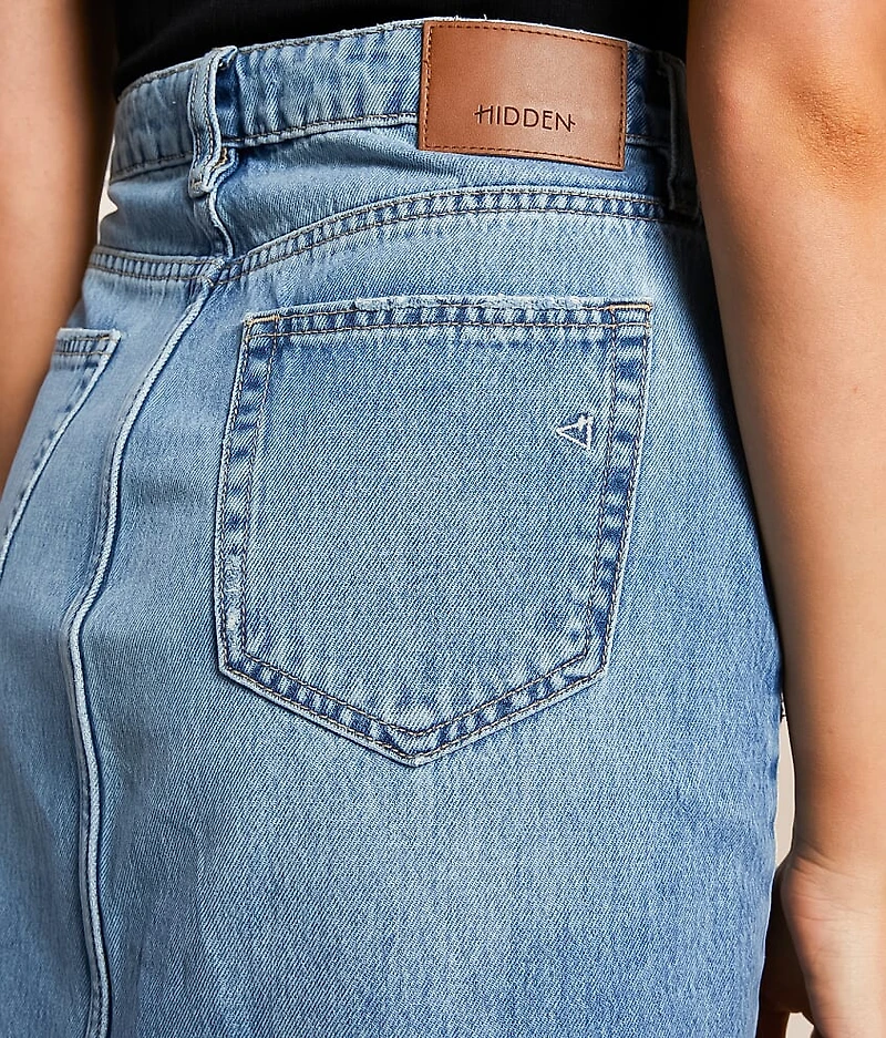 Peyton Denim Maxi Skirt