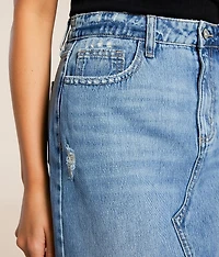 Peyton Denim Maxi Skirt