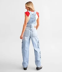 Dylan Cargo Denim Overalls