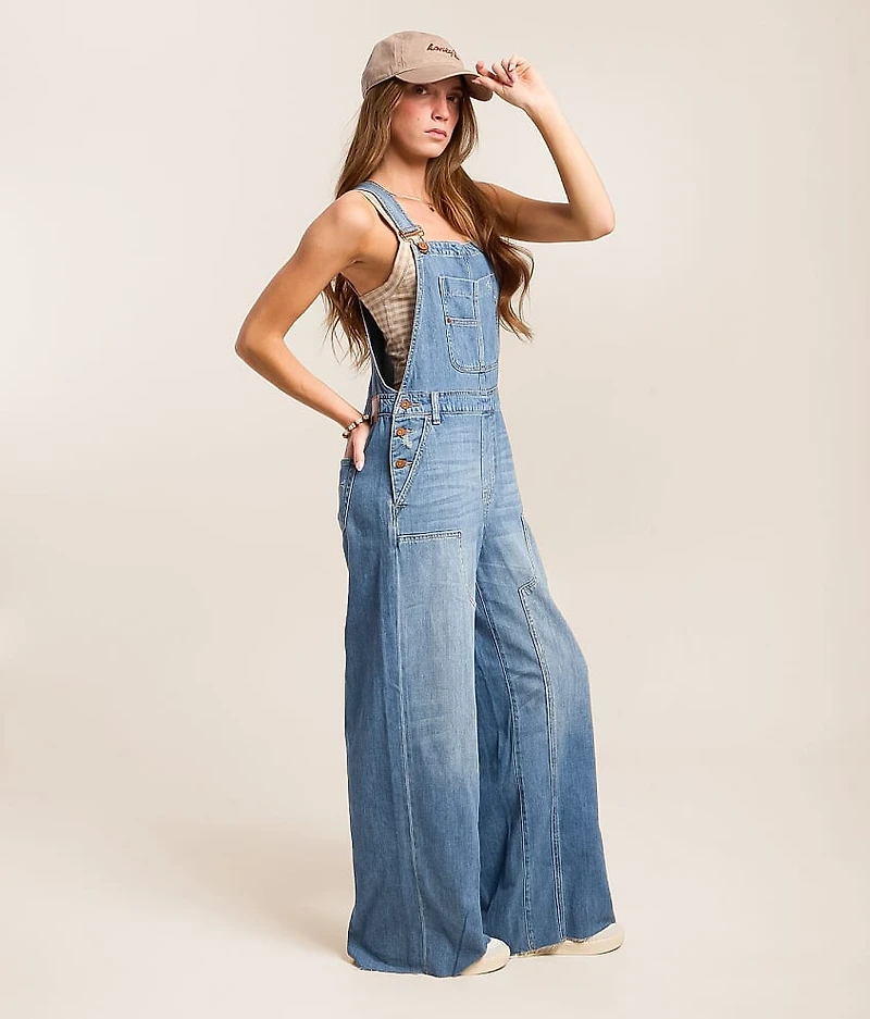 Dylan Wide Leg Stretch Overall