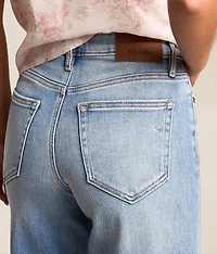 Nori Cropped Wide Leg Stretch Cuffed Jean