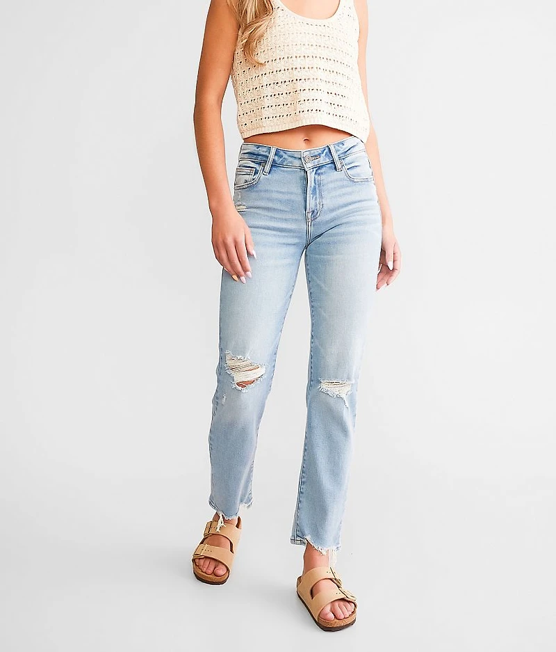 Chloe Cropped Straight Stretch Jean