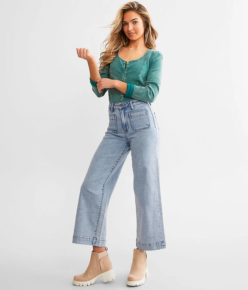 Nori Cropped Wide Leg