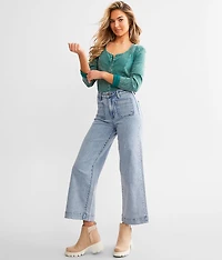 Nori Cropped Wide Leg