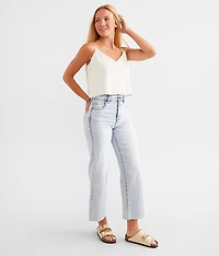Nori Cropped Wide Leg Stretch Jean