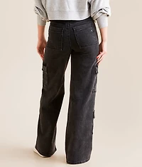 Nori Cargo Wide Leg Stretch Jean