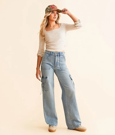 Logan Dad Cargo Stretch Jean