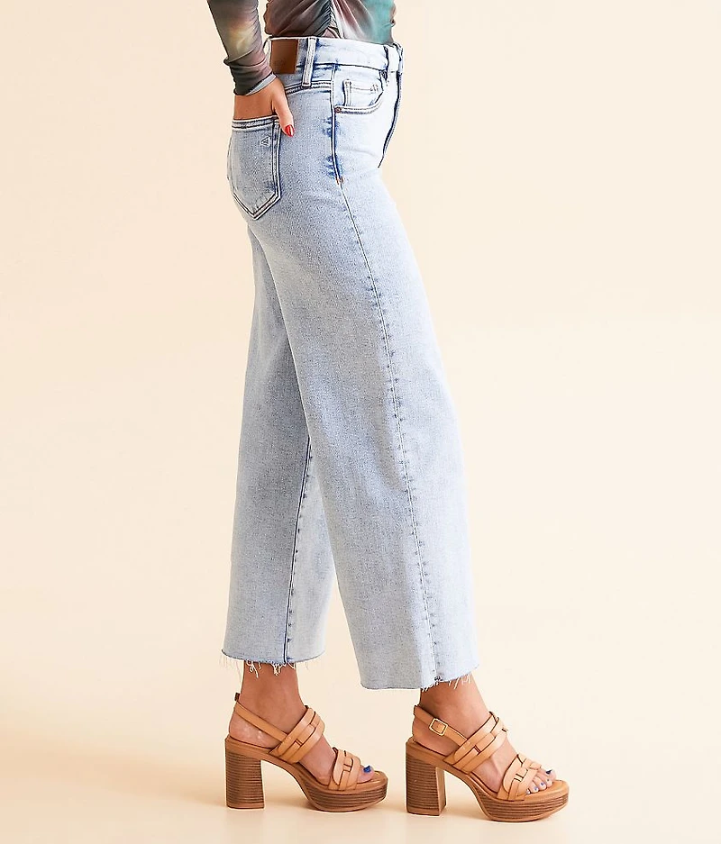 Nori Cropped Wide Leg Stretch Jean